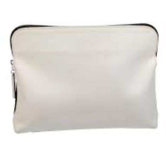 New 3.1 Philip Lin tie color leather pouch clutch makeup travel bag - Picture 1 of 12